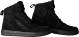 103062BLK-39 Rst Ladies Hitop Moto Sneaker Ce Boot Black Suede Sz 6 - RV and Auto Parts