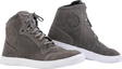 103062GRY-39 Rst Ladies Hitop Moto Sneaker Ce Boot Grey Suede Sz 6 - RV and Auto Parts
