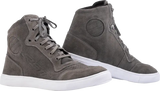 103062GRY-39 Rst Ladies Hitop Moto Sneaker Ce Boot Grey Suede Sz 6 - RV and Auto Parts