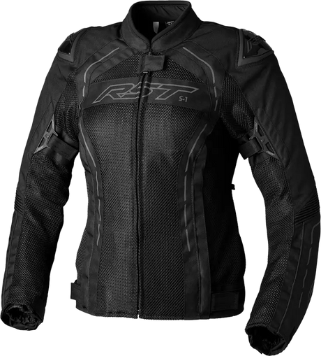 103118BLK-20 Rst Ladies S1 Mesh Ce Jacket Black/Black Textile 3Xl - RV and Auto Parts