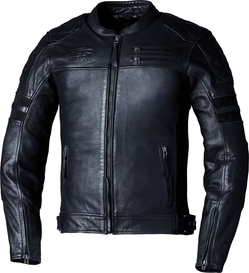 103157BLK-42 Rst Iom Tt Hillberry 2 Ce Jacket Black Leather Md - RV and Auto Parts