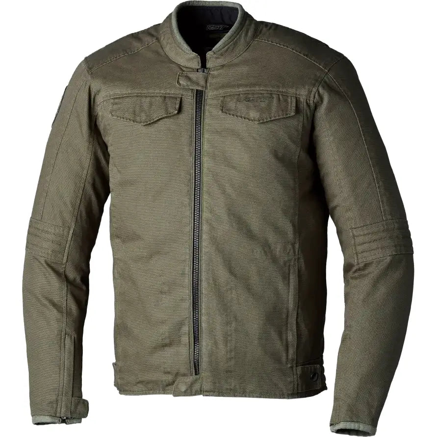 103158OLV-40 Rst Iom Tt Crosby 2 Ce Jacket Olive Textile Sm - RV and Auto Parts
