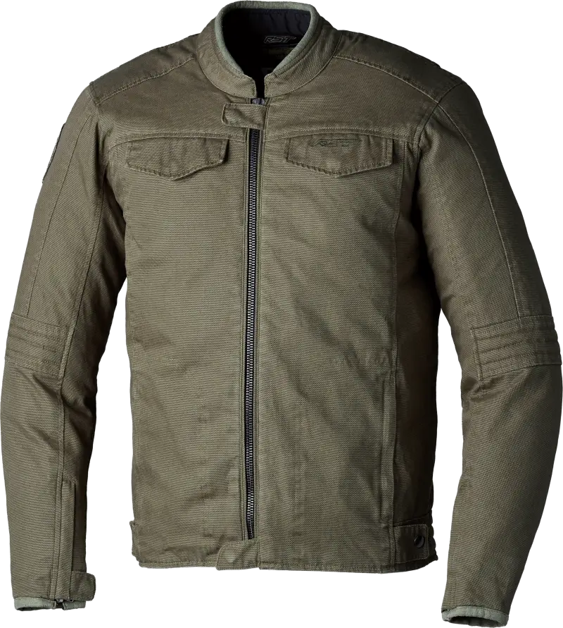 103158OLV-42 Rst Iom Tt Crosby 2 Ce Jacket Olive Textile Md - RV and Auto Parts