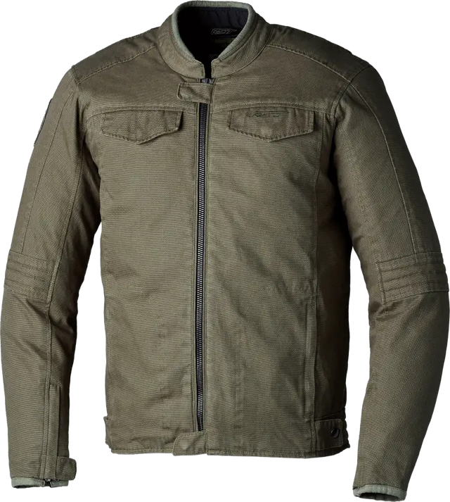 103158OLV-46 Rst Iom Tt Crosby 2 Ce Jacket Olive Textile Xl - RV and Auto Parts