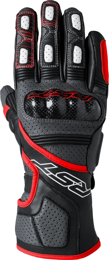 103179RED-11 Rst Fulcrum Ce Glove Grey/Red/Black Xl - RV and Auto Parts