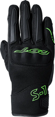 103182NEO-11 Rst S1 Mesh Ce Glove Black/Neon Green Xl - RV and Auto Parts