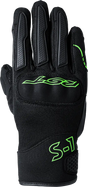 103182NEO-12 Rst S1 Mesh Ce Glove Black/Neon Green 2Xl - RV and Auto Parts