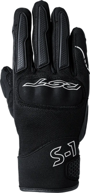 103182WHI-08 Rst S1 Mesh Ce Glove Black/Black/White Sm - RV and Auto Parts
