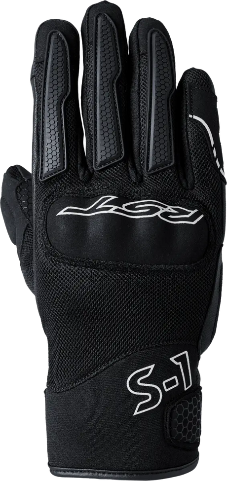 103182WHI-11 Rst S1 Mesh Ce Glove Black/Black/White Xl - RV and Auto Parts