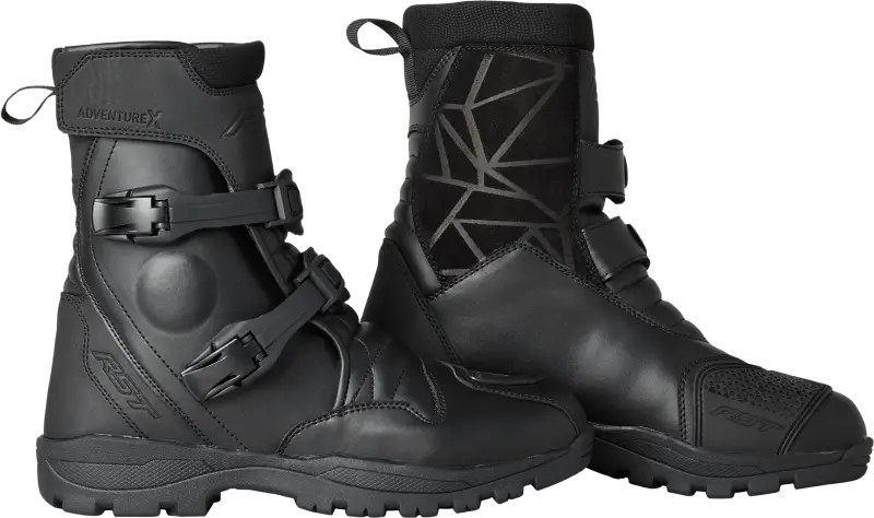 103188BLK-46 Rst Adventure-X Mid Ce Boot Black Waterproof Sz 12 - RV and Auto Parts