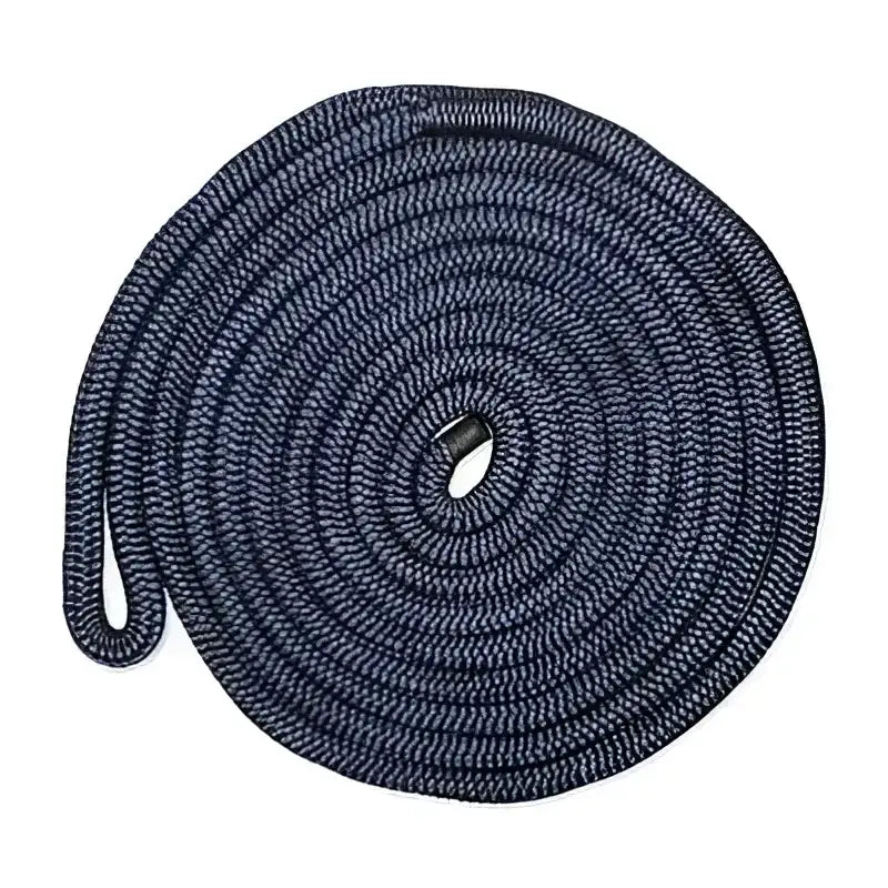 7/16 Alloyscrewpin Htgalv Anchor Sh by Cmp Group - Coiled dark blue rope.