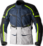 103198NVY-52 Rst Maverick Evo Ce Jacket Navy/Silver Textile 4Xl - RV and Auto Parts