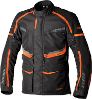 103198ORG-46 Rst Maverick Evo Ce Jacket Black/Orange Textile Xl - RV and Auto Parts