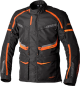 103198ORG-50 Rst Maverick Evo Ce Jacket Black/Orange Textile 3Xl - RV and Auto Parts