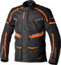 103198ORG-52 Rst Maverick Evo Ce Jacket Black/Orange Textile 4Xl - RV and Auto Parts