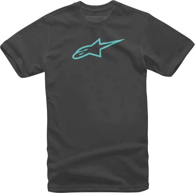 1032-72030-1076-2XL AgeleSS Tee Black/Turquoise 2x - Ageless