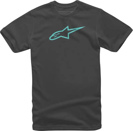 1032-72030-1076-2XL AgeleSS Tee Black/Turquoise 2x - Ageless