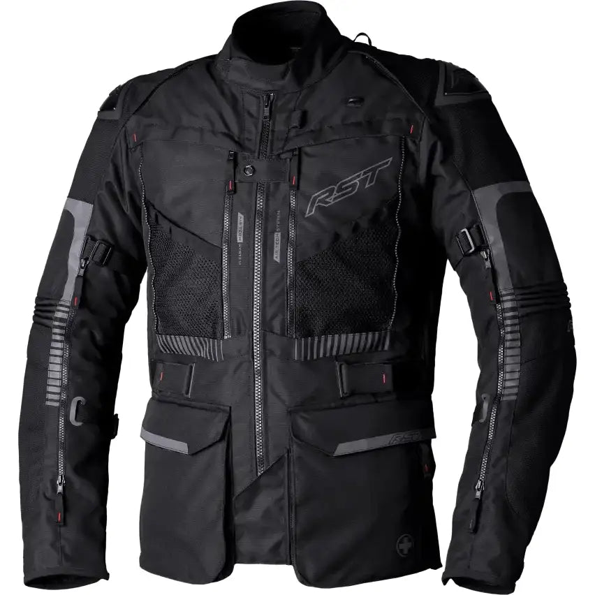 103236BLK-46 Rst Pro Series Ranger Ce Jacket Black/Black Textile Xl - RV and Auto Parts