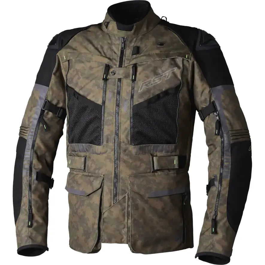 103236D.GRN-40 Rst Pro Series Ranger Ce Jacket Digi Green Textile Sm - RV and Auto Parts