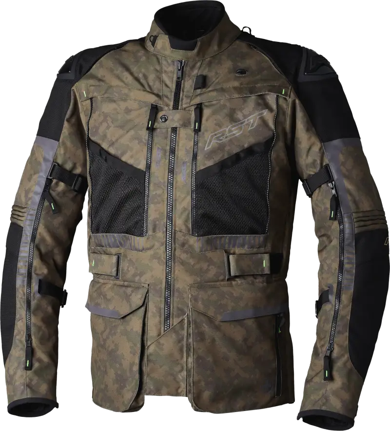 103236D.GRN-52 Rst Pro Series Ranger Ce Jacket Digi Green Textile 4Xl - RV and Auto Parts