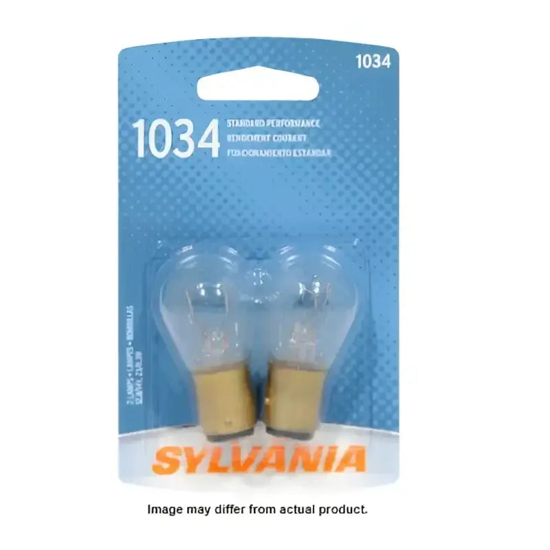 Two Sylvania 1034 bulbs for vehicle’s lighting to boost enhanced visibility