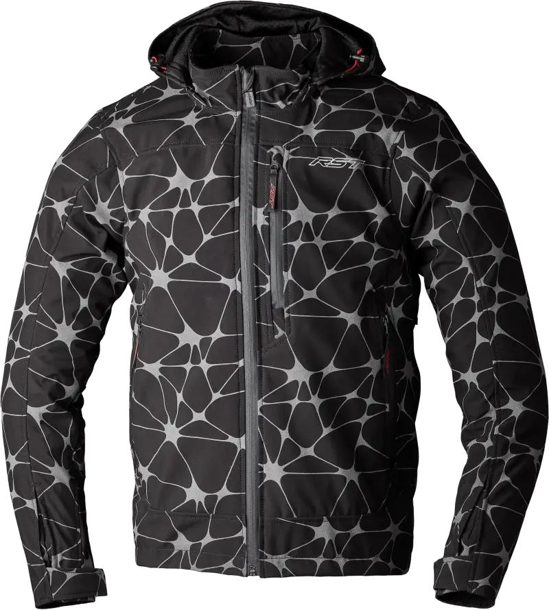 103457B.GRY-M Rst Havoc Ce Jacket Black/Grey Textile Md - RV and Auto Parts