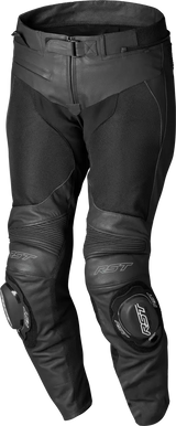 103466BLK-40 Rst S1 Mesh Ce Jean Black/Black Leather 3Xl - RV and Auto Parts