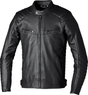 103537BLK-42 Rst Roadster Air Ce Jacket Black Leather Md - RV and Auto Parts