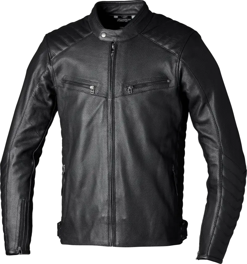 103537BLK-52 Rst Roadster Air Ce Jacket Black Leather 4Xl - RV and Auto Parts