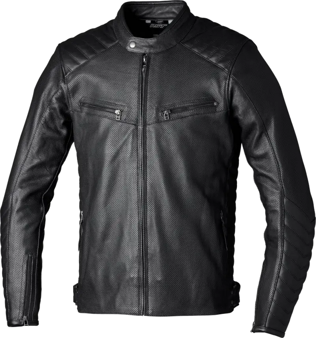 103537BLK-52 Rst Roadster Air Ce Jacket Black Leather 4Xl - RV and Auto Parts