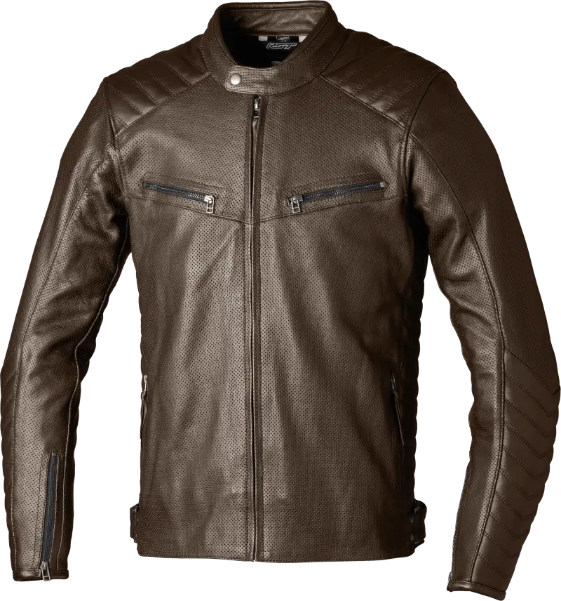 103537BRN-52 Rst Roadster Air Ce Jacket Brown Leather 4Xl - RV and Auto Parts