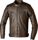 103537BRN-52 Rst Roadster Air Ce Jacket Brown Leather 4Xl - RV and Auto Parts