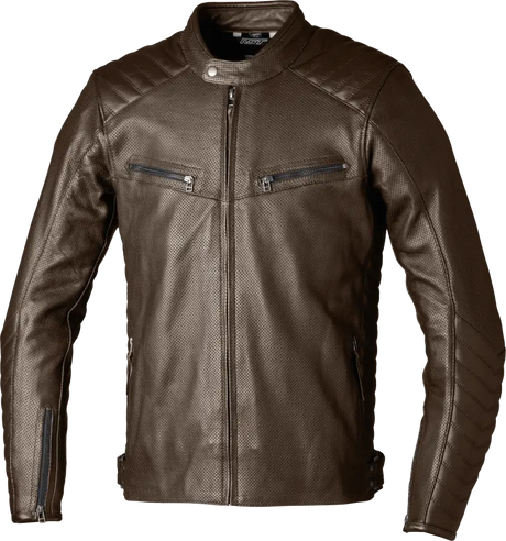 103537BRN-52 Rst Roadster Air Ce Jacket Brown Leather 4Xl - RV and Auto Parts