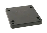 Black square mounting base for 1036 Scotty Inc. Mounting Plate Swivel Mount RV parts & accessories