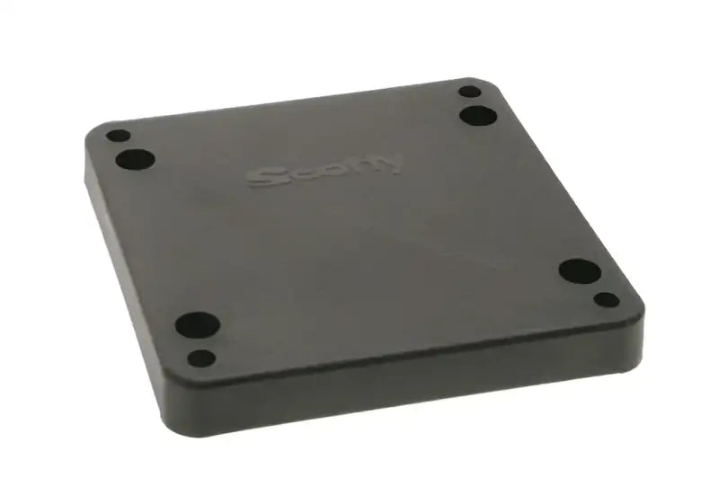 Black square mounting base for 1036 Scotty Inc. Mounting Plate Swivel Mount RV parts & accessories