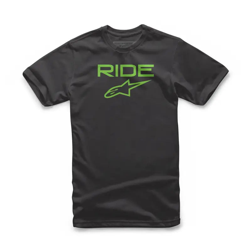 1038-72000-1060-XL Ride 2.0 Tee Black/Green Xl
