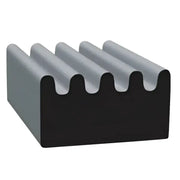 103H2-50 Clean Seal Door Window Channel Seal Ribbed Type