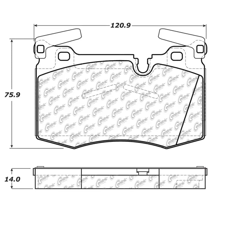 104.14030 Brake Pad