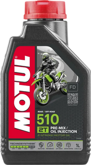 MOTUL 510 2t Premix Synthetic Blend Liter for Powersports