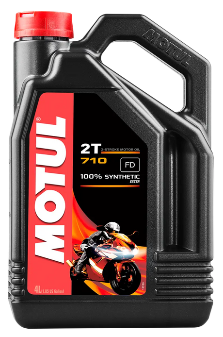 MOTUL 710 2t Racing Premix 4 Liter for Powersports