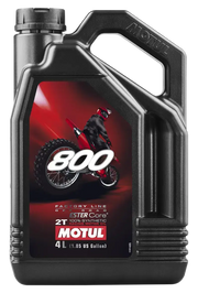 MOTUL 800 2t Pro Racing Premix 4 Liter for Powersports