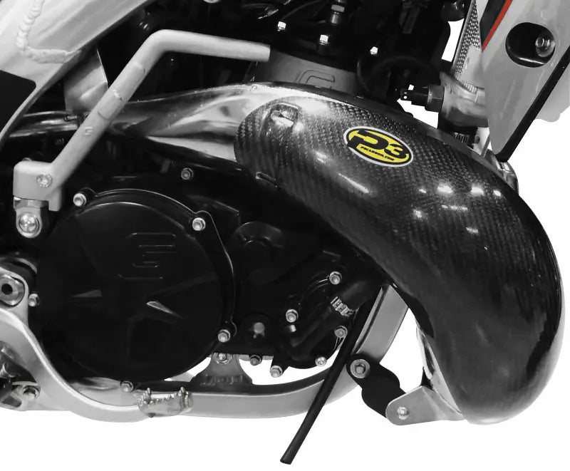 104064 P3 Pipe Guard Carbon Fiber - Exhaust