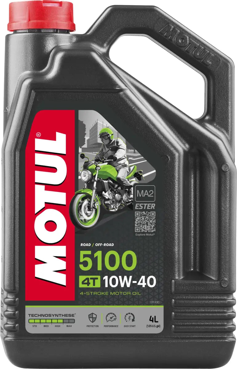 104068 5100 Ester/Synthetic Engine Oil 10w40 4 Lt