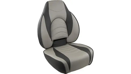 Springfield Fish Pro 1 Char/Gray fishing chair with ergonomic design, sturdy construction, integrated storage, and adjustable components, ideal for RV, automotive, powersports, off-road, marine, truck accessories, truck bed, rv parts. Marine, AVADA - Best Sellers, Must Haves