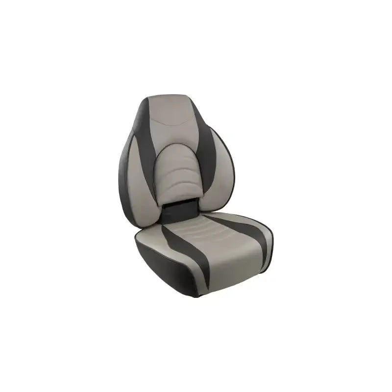 Springfield Fish Pro 1 Char/Gray fishing chair designed for anglers, featuring a sturdy construction and ergonomic design for long hours of comfort, ideal for marine and RV use, includes convenient storage and adjustable components, Marine, AVADA - Best Sellers, Must Haves