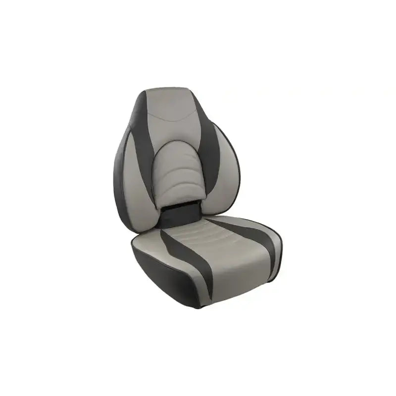 Springfield Fish Pro 1 Char/Gray ergonomic fishing chair with durable construction, adjustable components, and integrated storage for RV, automotive, powersports, off-road, marine, exterior, truck accessories, interior, truck bed, rv parts, Marine, AVADA - Best Sellers, Must Haves