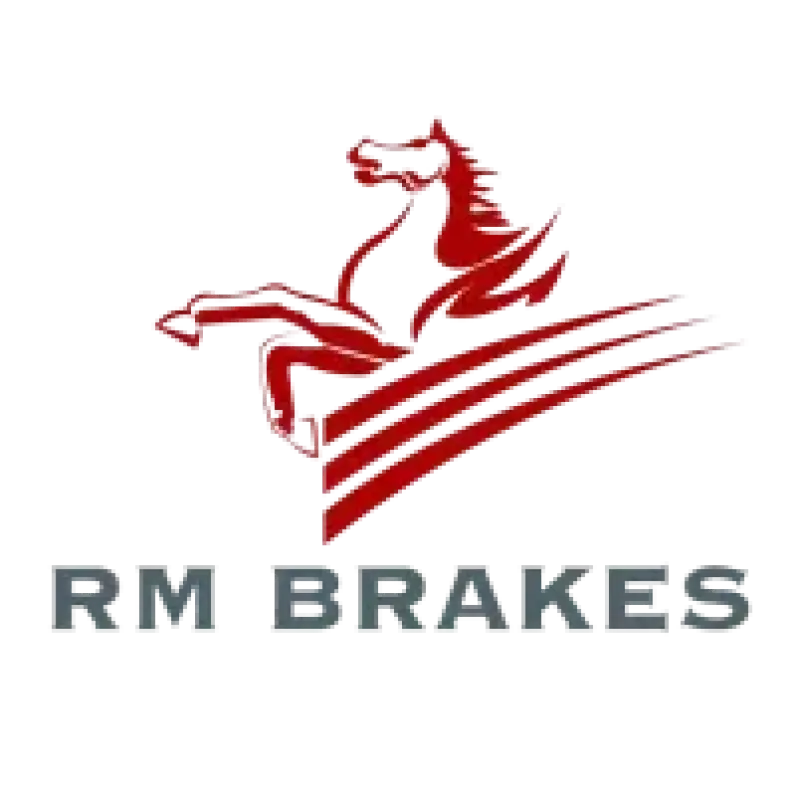 Red Horse Brake Logo on 1042PG R/M Parking Brake Shoe for Brakes Parking Brake