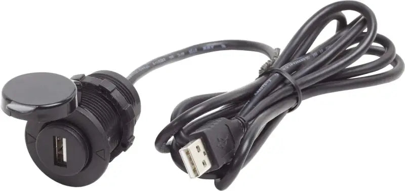 1044-BSS Blue Sea 12Vdc Usb 2.0 Port W/ Ext Cable