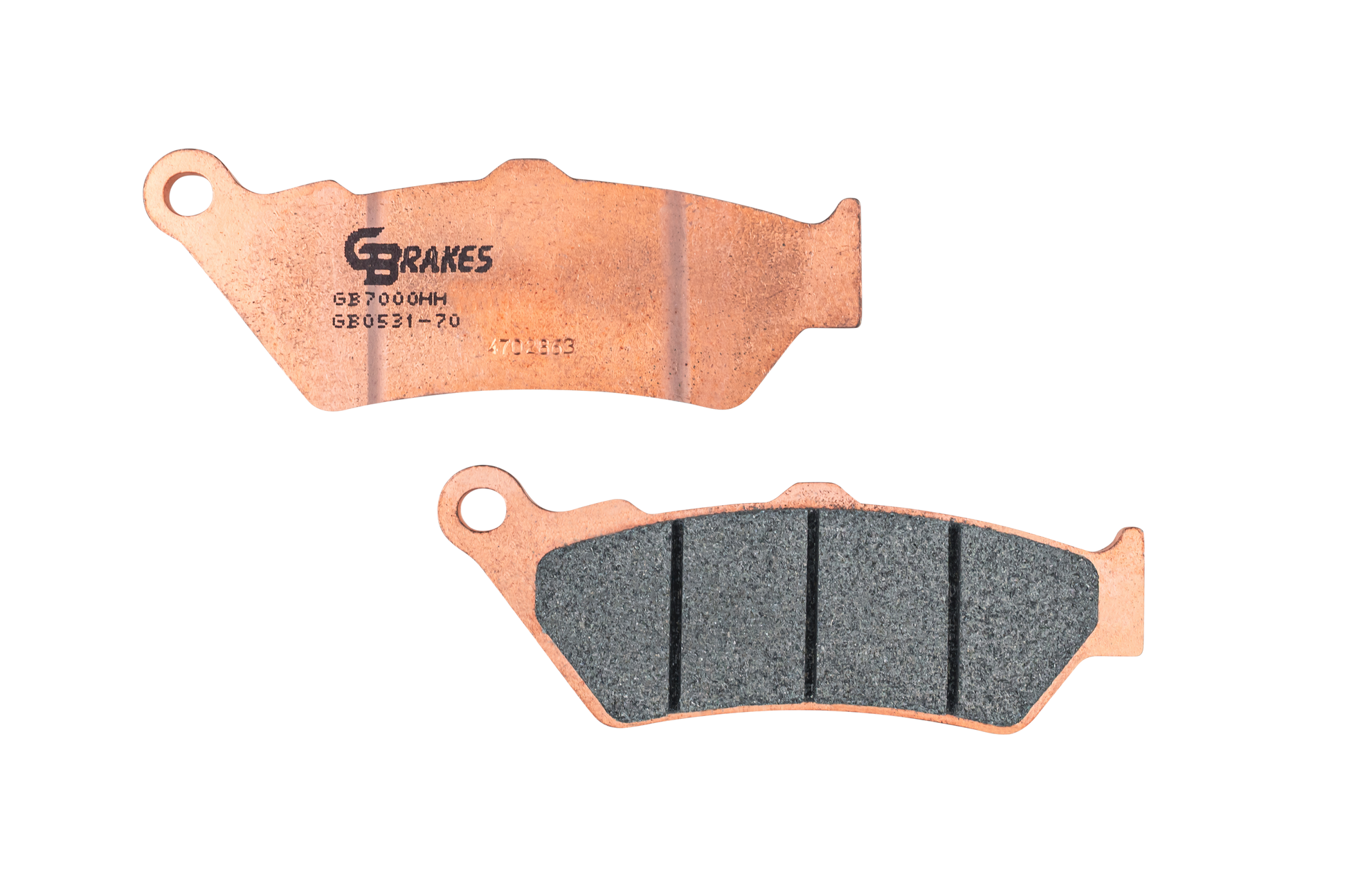 Gbrakes Brake Pads Sintered GB0531-70
