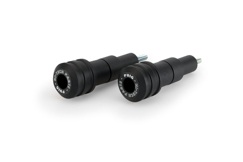 Puig Frame Sliders Vintage Guards/Braces 21939N - Black 2.0
